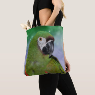 Bolsa Tote Severe Macaw Parrot Bird