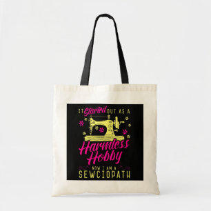 Bolsa Tote Sewciopath Sewing Love Seamstress Embroider