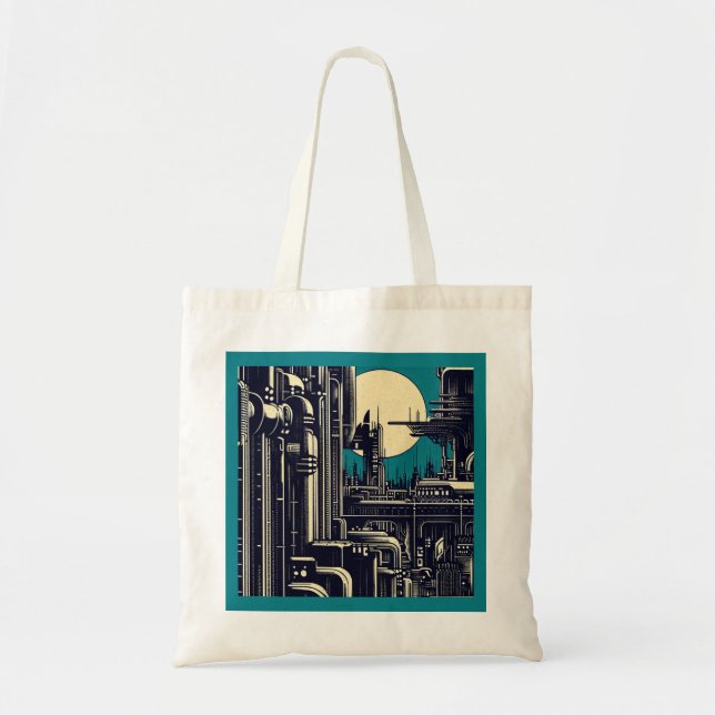 Bolsa Tote SF Füturística - Corte 2 (Frente)