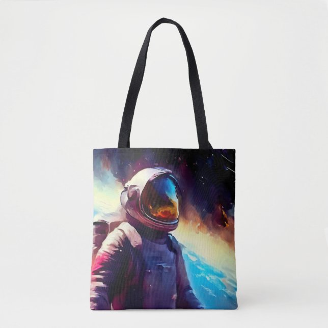 Bolsa Tote SF Herói do Espaço 1 (Frente)