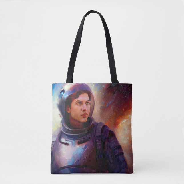 Bolsa Tote SF Herói do Espaço 4 (Frente)