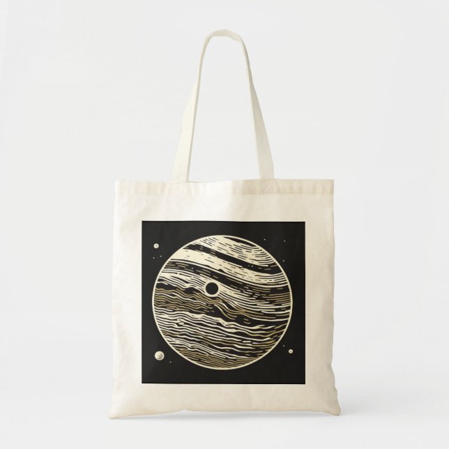 Bolsa Tote SF Júpiter Woodcut 1 (Frente)