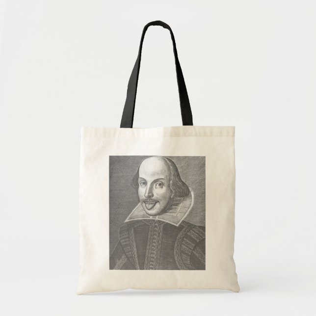 Bolsa Tote Shakespeare maluco (Frente)
