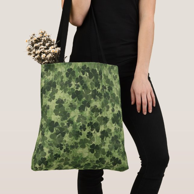 Bolsa Tote Shamrock Meadow 1 (Close Up)