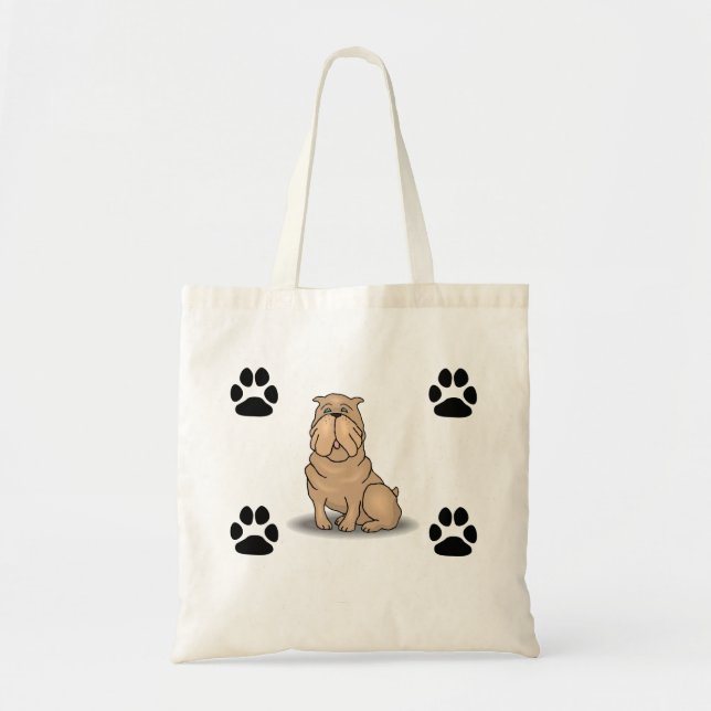 Bolsa Tote Shar Pei (Frente)