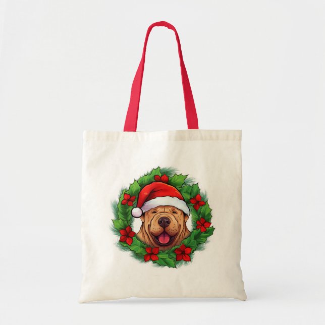 Bolsa Tote Shar-Pei chinês (Frente)