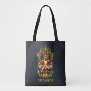 Bolsa Tote SHAZAM! Fury of the Gods Ornamentado SHAZAMily F
