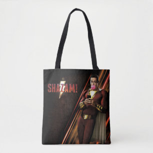 Bolsa Tote SHAZAM!   Goma-Bolha de Escamas