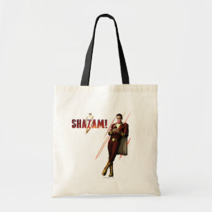 Bolsa Tote SHAZAM!   Goma-Bolha de Escamas