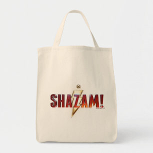 Bolsa Tote SHAZAM!   Logotipo Teatral