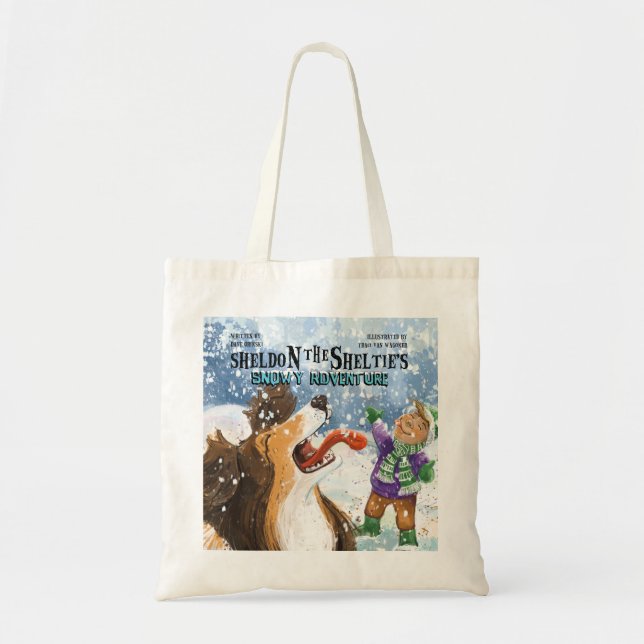 Bolsa Tote Sheldon o Sheltie (Frente)