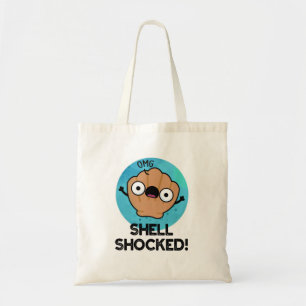 Bolsa Tote Shell Chocou o Funny Seashell Pun
