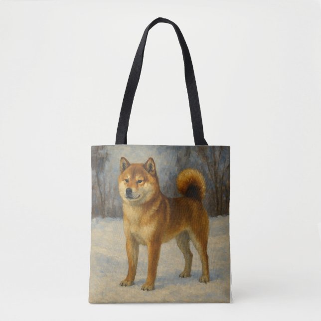 Bolsa Tote Shiba Inu (Frente)
