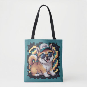 Bolsa Tote Shiba Inu Cachorro