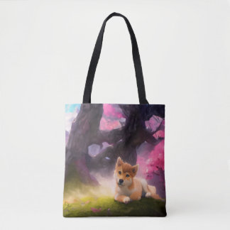 Bolsa Tote Shiba Inu Fantasy Anime