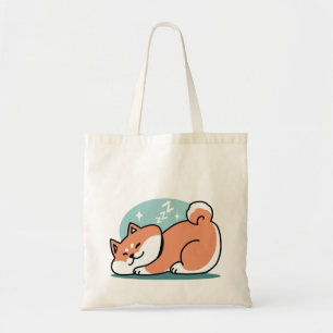 Bolsa Tote Shiba Inu Relaxa Arte: Apenas uma Shiba Mentira Ba
