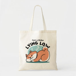 Bolsa Tote Shiba Inu Relaxa Arte: Apenas uma Shiba Mentira Ba