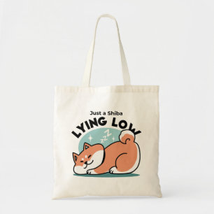 Bolsa Tote Shiba Inu Relaxa Arte: Apenas uma Shiba Mentira Ba