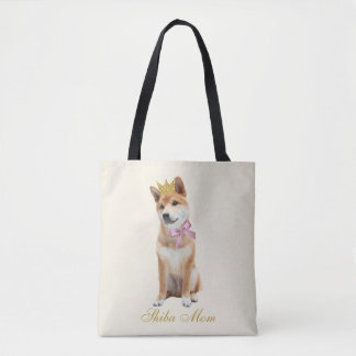 Bolsa Tote Shiba Mãe