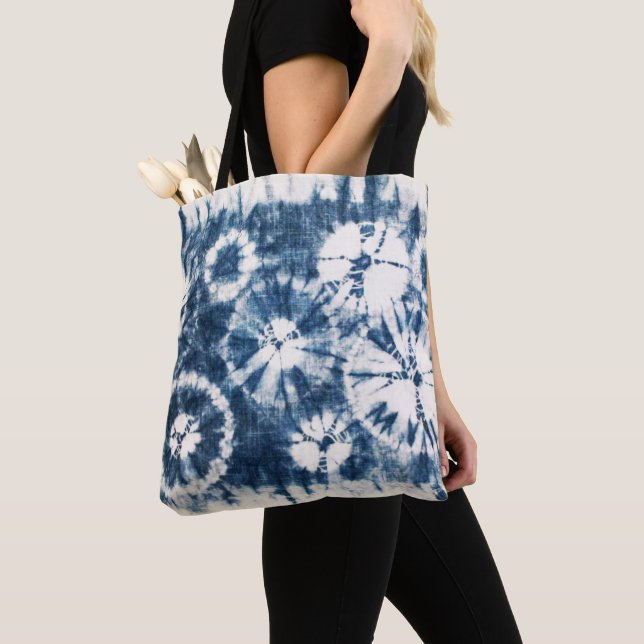 Bolsa Tote Shibori (Close Up)