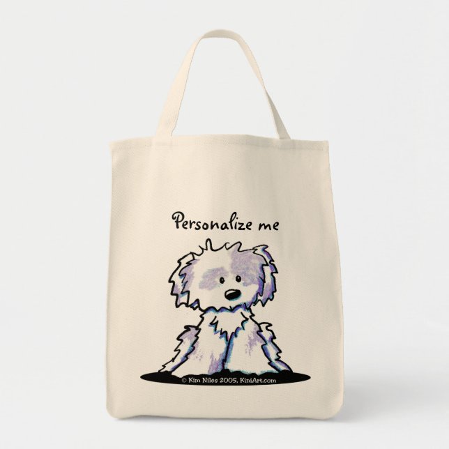 Bolsa Tote Shih Tzu Cartoon Bag (Frente)