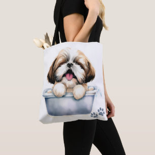 Bolsa Tote Shih Tzu Dog