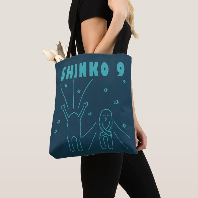 Bolsa Tote "Shinko 9" Respiração Profunda (Close Up)