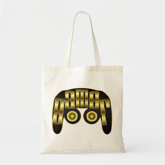 Bolsa Tote shirt-GAMER-02a (Frente)