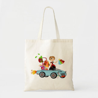 Bolsa Tote Shopaholic no estilo