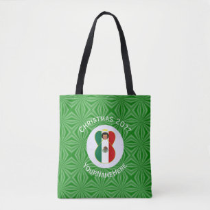 Bolsa Tote Shoulder Personalizado de Bandeira de Anjo Mexican