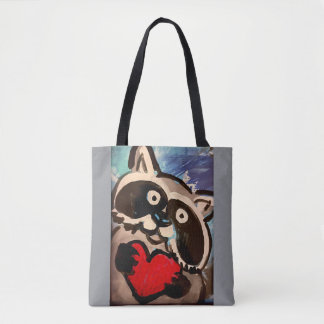 Bolsa Tote Shoulder Raccoon