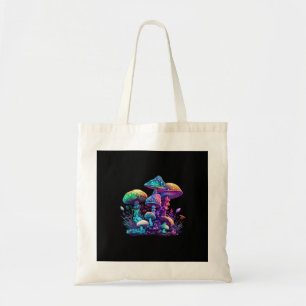 Bolsa Tote Shroom Místico - Whimsigoth E Witchcore Wonderl