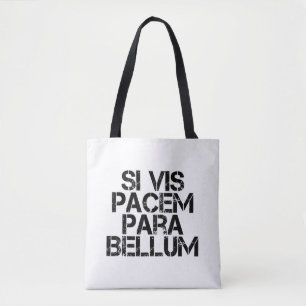 Bolsa Tote Si Vis Pacem Para Bellum