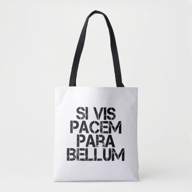 Bolsa Tote Si Vis Pacem Para Bellum (Frente)
