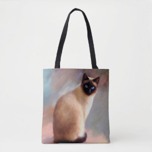 Bolsa Tote Siamese Cat 613