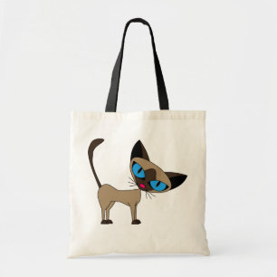 Bolsa Tote Siamese se você por favor - gato Siamese dos