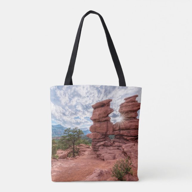 Bolsa Tote Siamese Twins Colorado Sunburst (Verso)