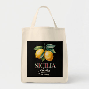 Bolsa Tote Sicília Itália Orgulhosos Limões Italianos Frescos
