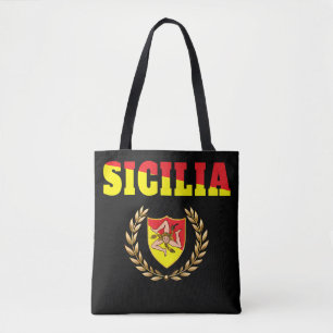 Bolsa Tote Sicilia Trinacria