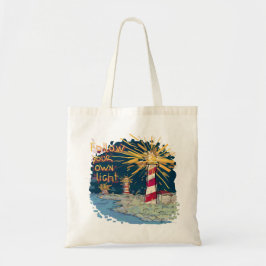 Bolsa Tote Siga sua própria luz