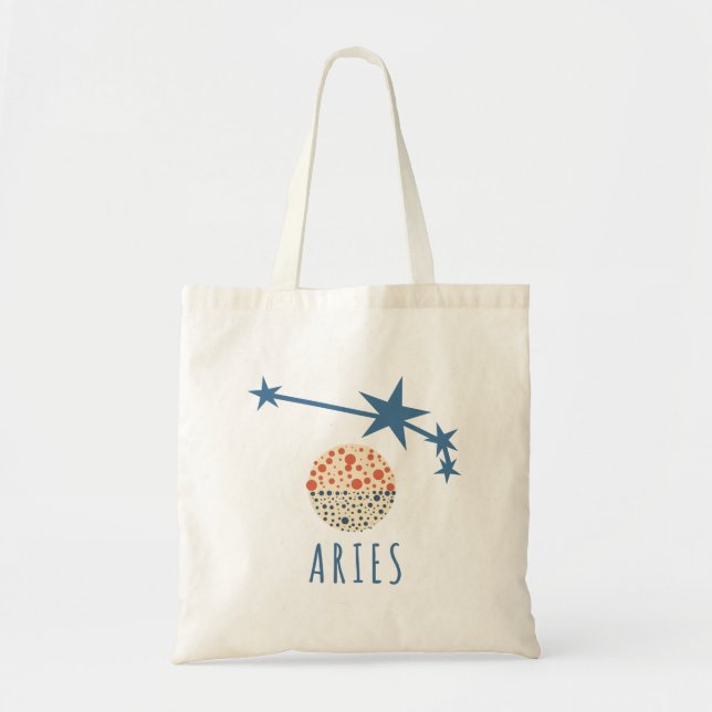 Bolsa Tote Signe du zodiaque Aries (Frente)