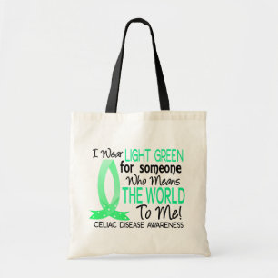 Bolsa Tote Significa-me o mundo doença celíaca