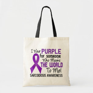 Bolsa Tote Significa-me o mundo o Sarcoidosis 2
