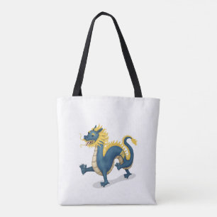 Bolsa Tote Signo Astrológico Dragão do Zodíaco Chinês