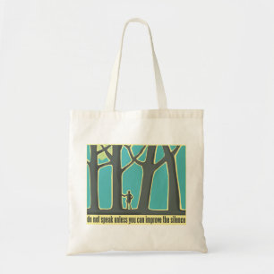 Bolsa Tote Silêncio em Floresta