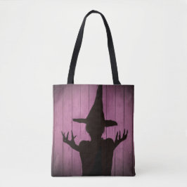 Bolsa Tote Silhouette Black and Purple