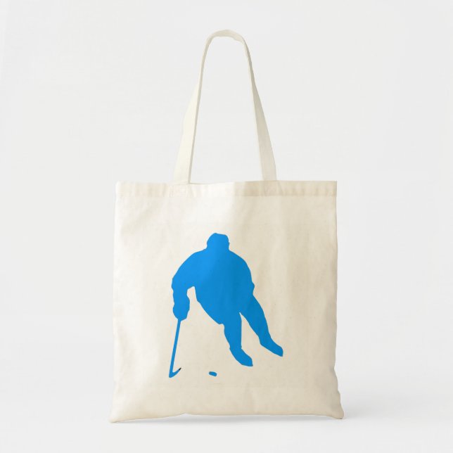 Bolsa Tote Silhueta de Hóquei (Frente)