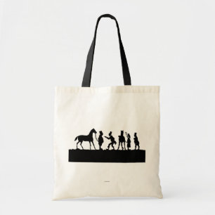 Bolsa Tote Silhueta: Negociante de cavalo