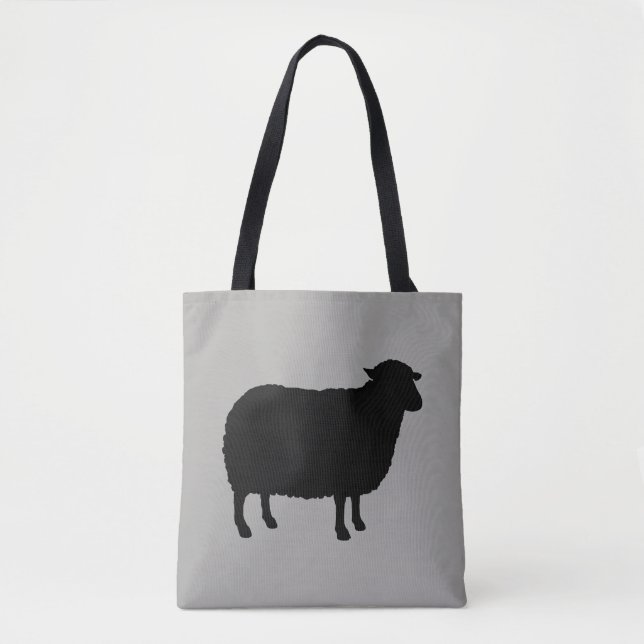 Bolsa Tote Silhuette Black Sheep (Frente)