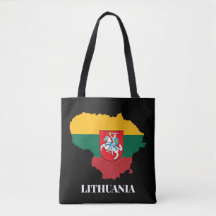 Bolsa Tote Silhuette e pavilhão da Lituânia